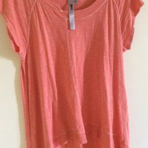WILT Asymmetrical Coral Tunic size L